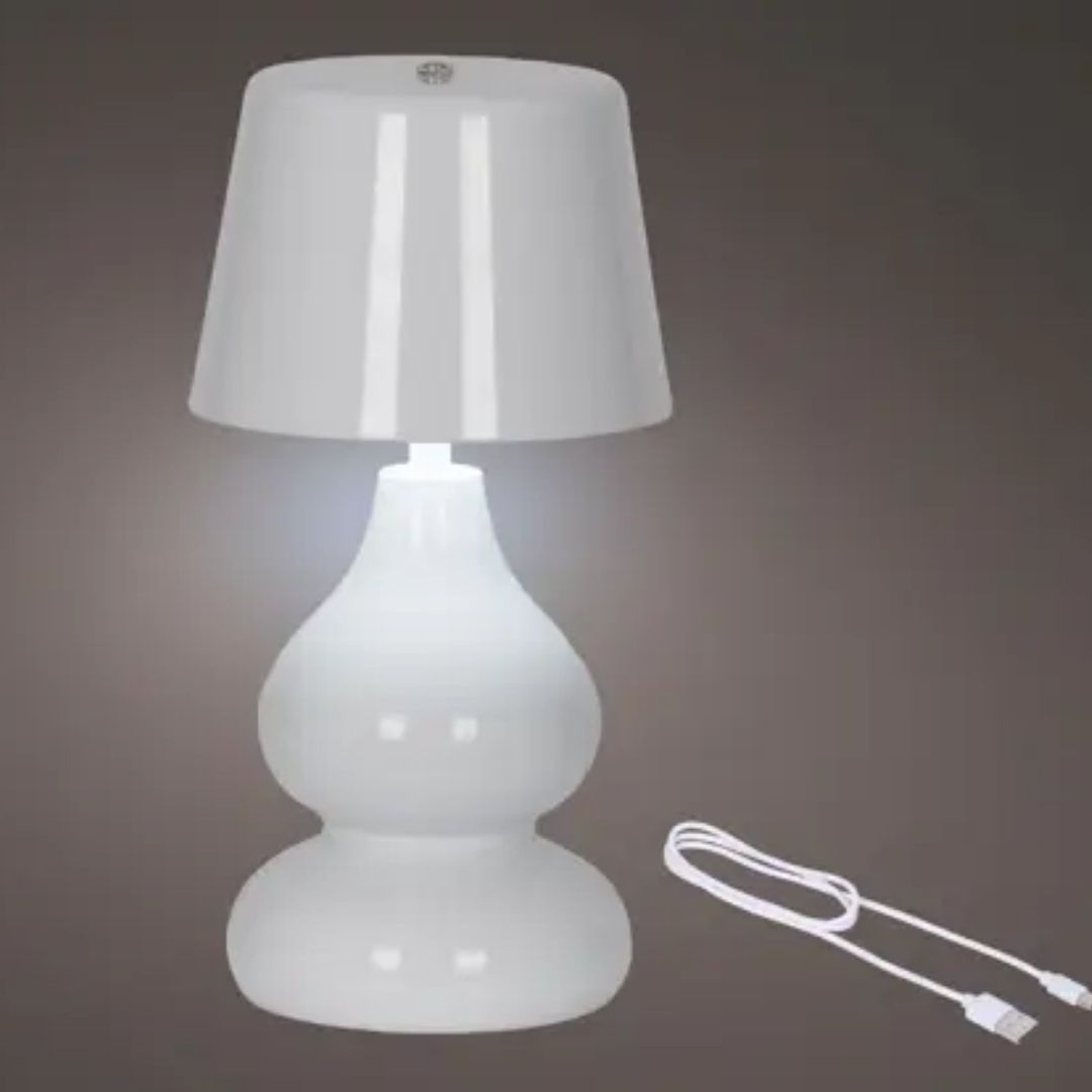 LED Rechargeable Table Lamp White