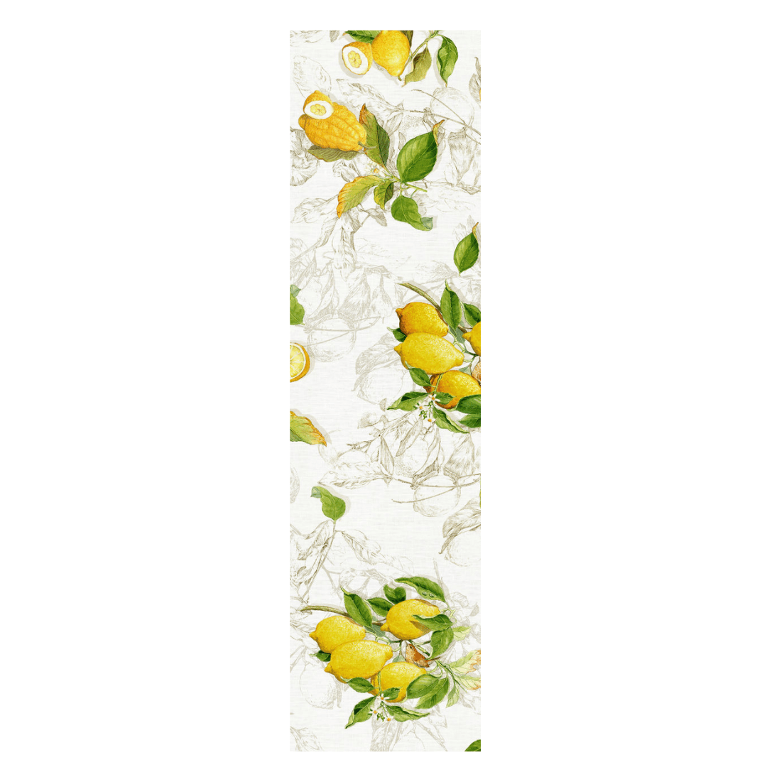 Linen Table Runner Limoncello 45 x 170cm