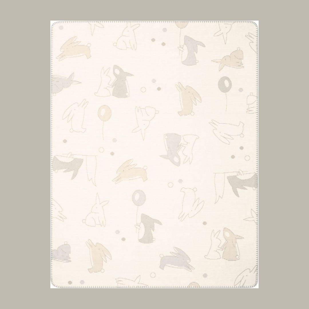 Little Rabbits Baby Blanket