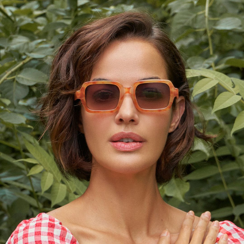 Lizette Sunglasses Apricot - The Garden HousePowder