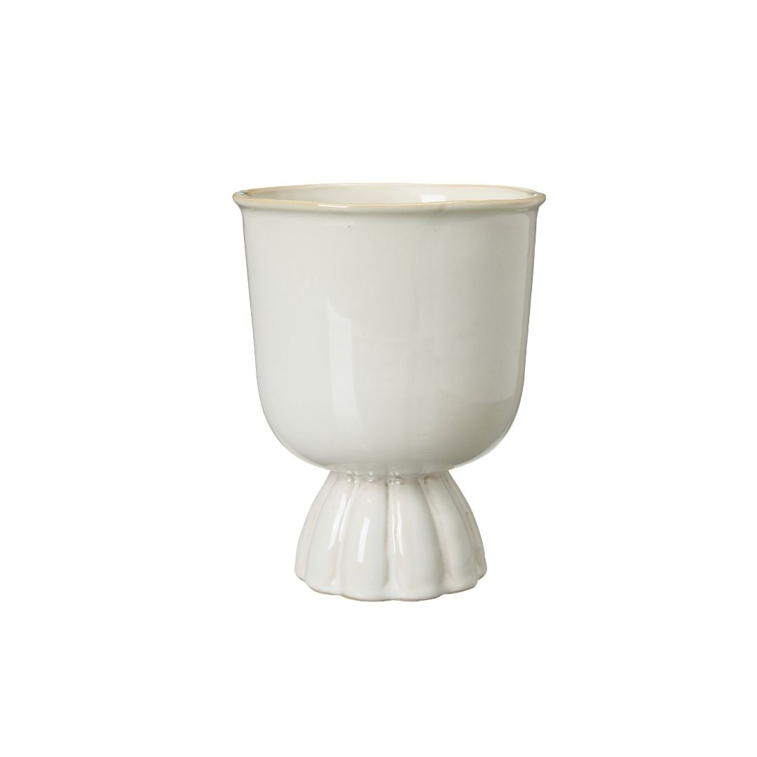 Martina Indoor Pot Off White
