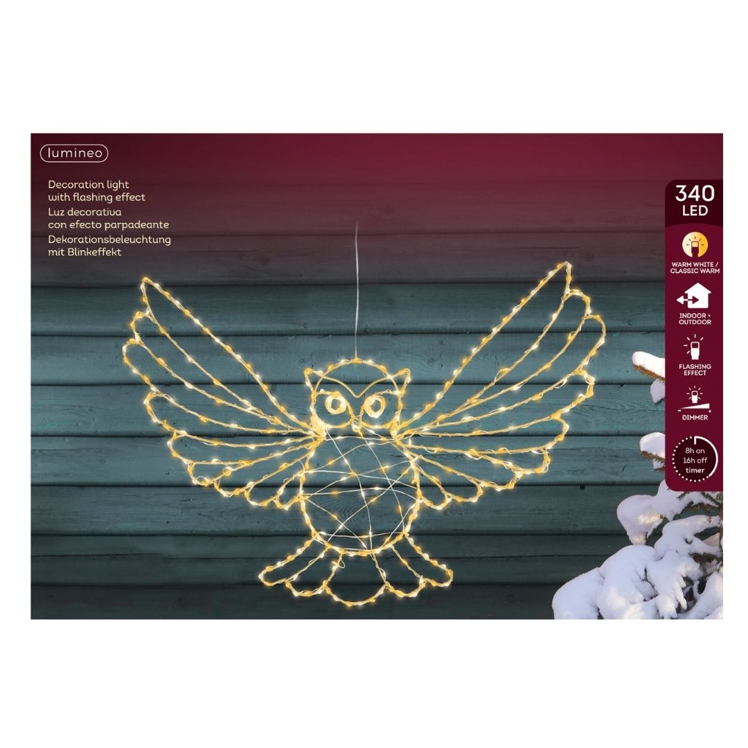 Micro LED Owl Classic Warm