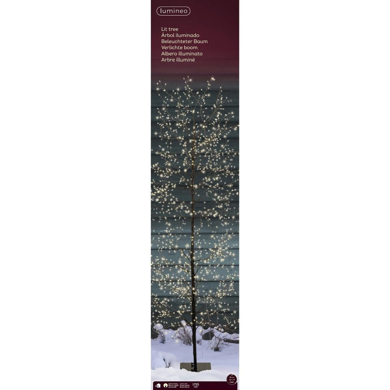 Micro LED Tree Black - Warm White