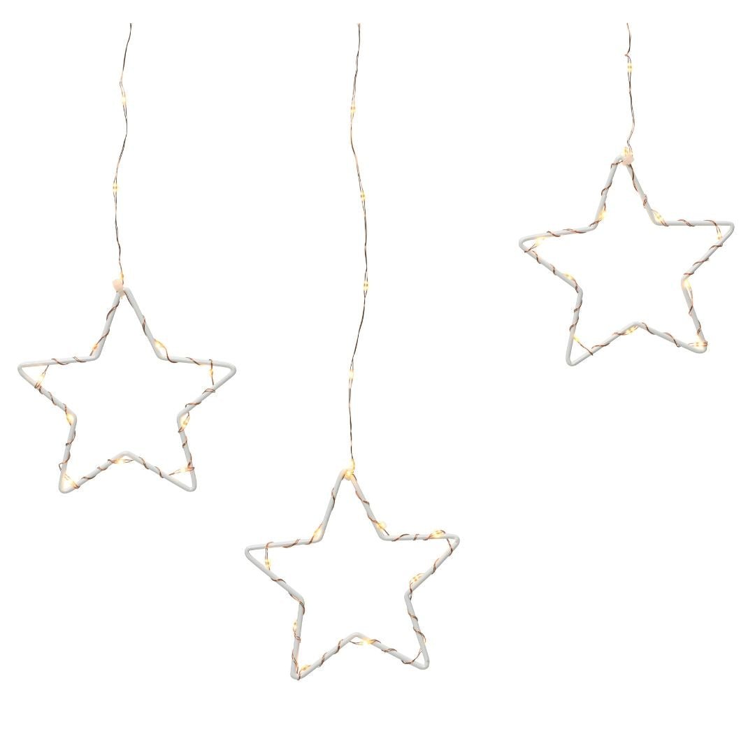 Micro LED Twinkle Curtain Lights - Classic Warm