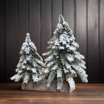 Mini Snowy Tree Duo