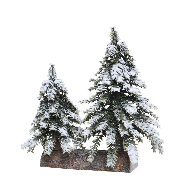 Mini Snowy Tree Duo