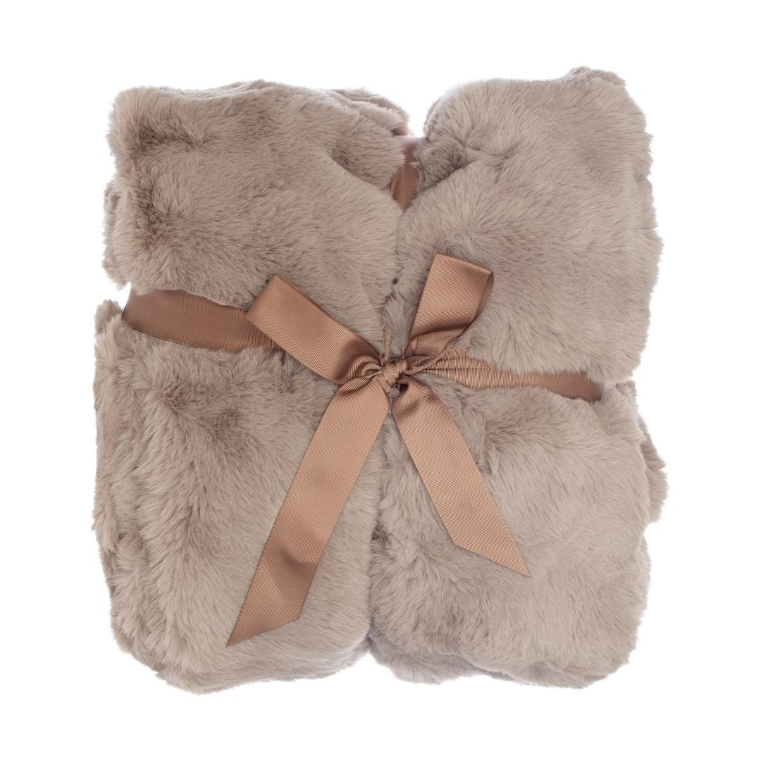 Misty Blanket Taupe 140x220cm