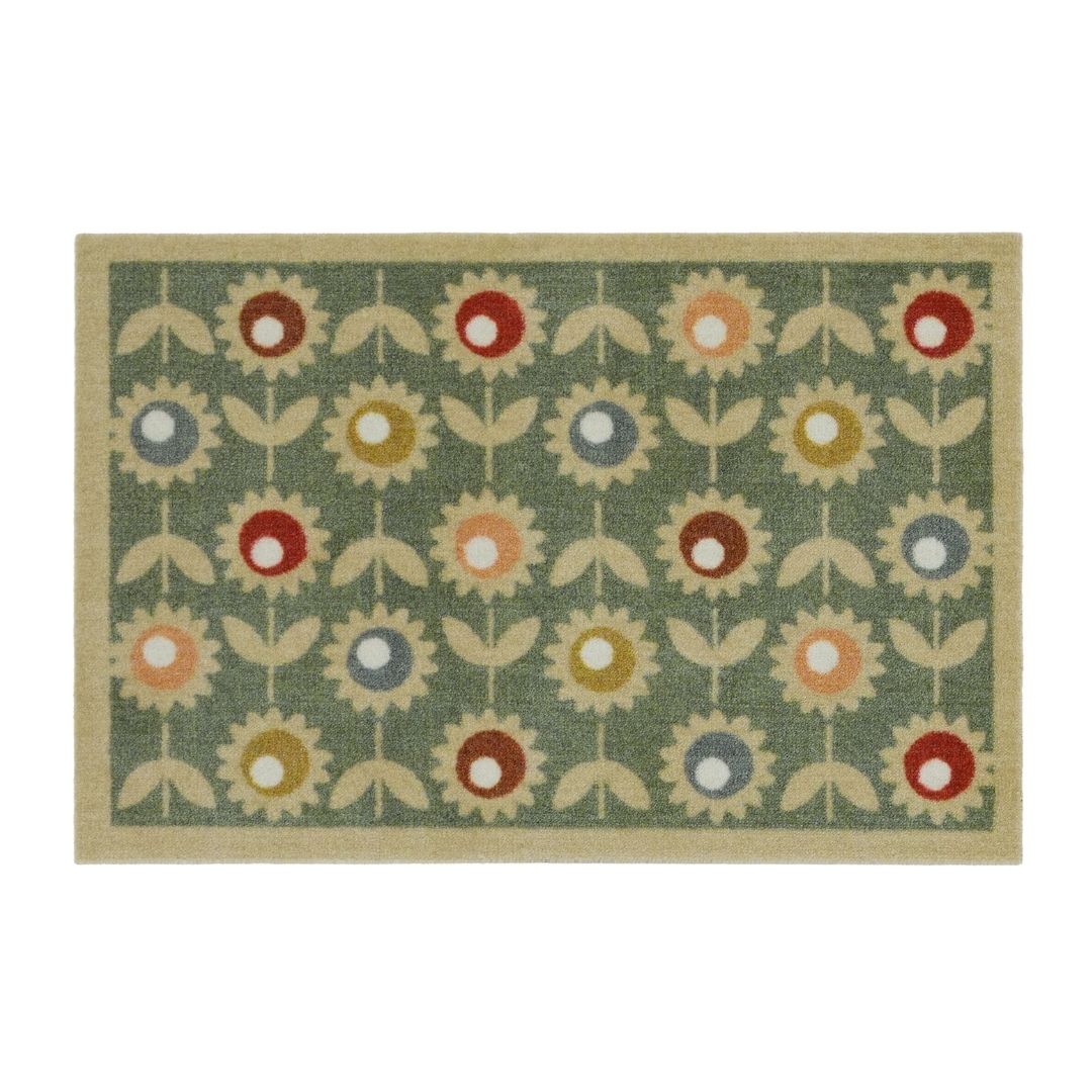 Door Mat Multifloral Sage