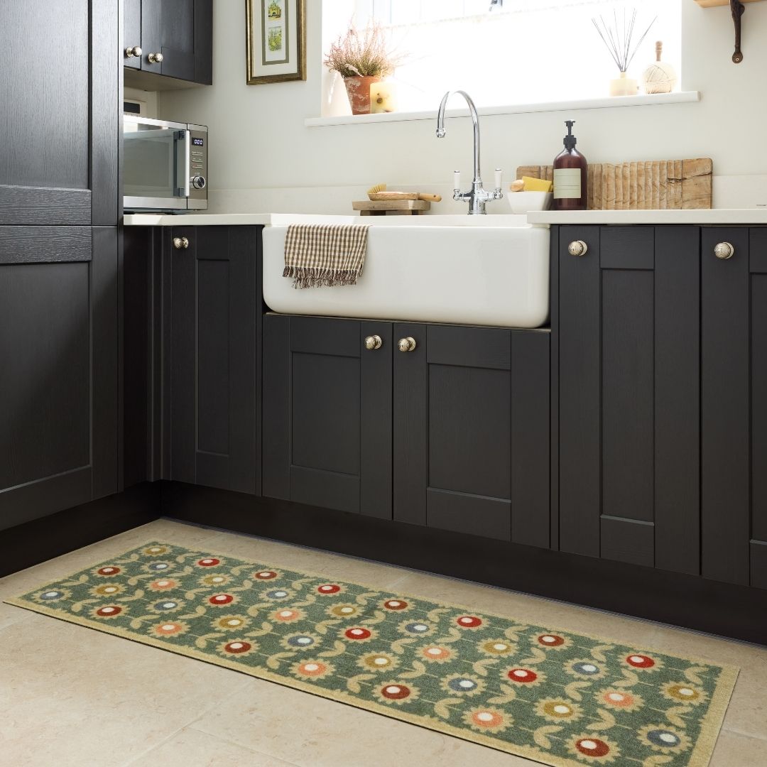 Runner Rug Multifloral Sage