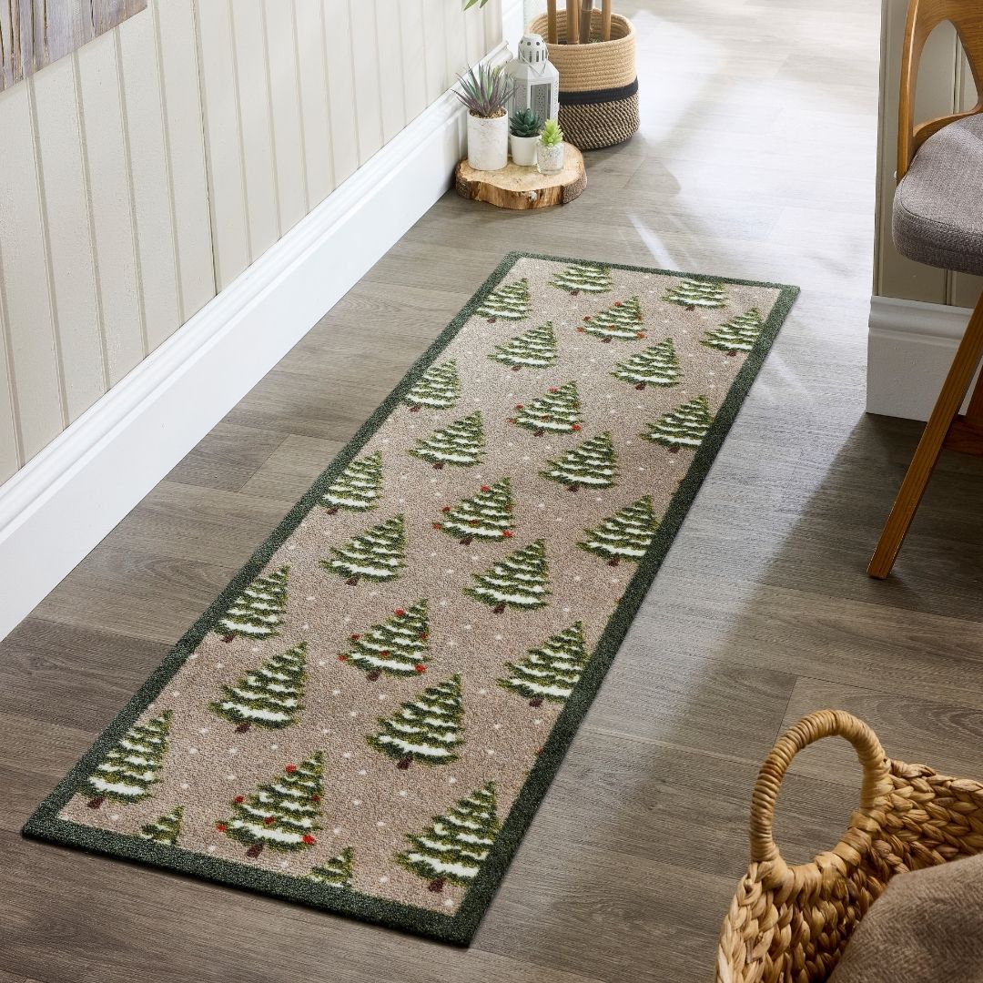 Runner Rug Winter Trees