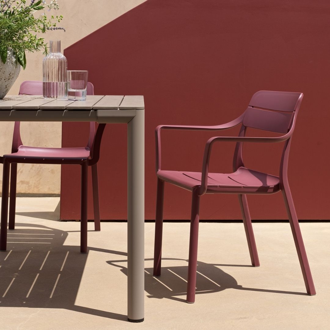Nardi Tevere 210 Extendable Outdoor Table - Taupe