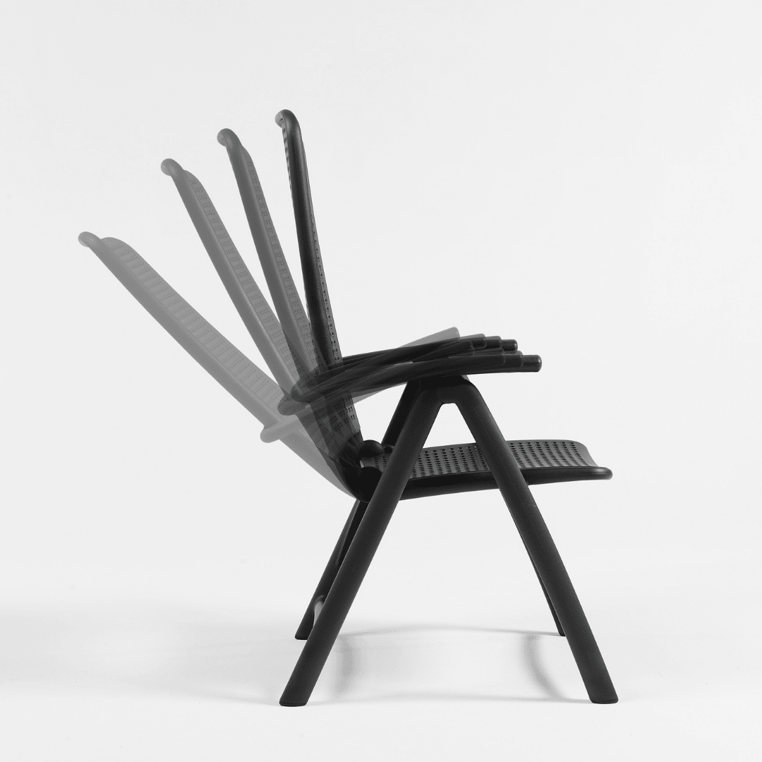 Nardi Darsena Garden Reclining Outdoor Chair – Foldable & Weather - Resistant