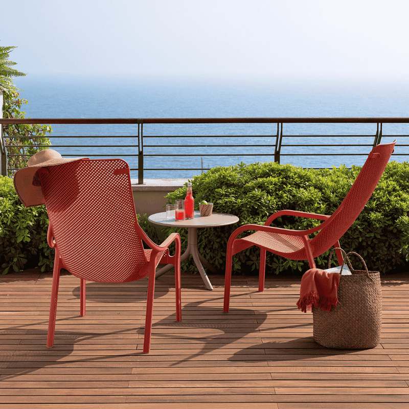 Nardi Net Bistro Set Corallo