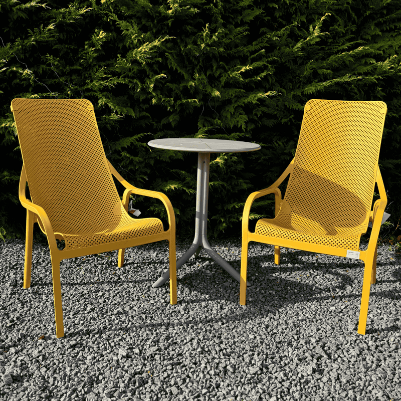 Nardi Net Bistro Set Senape