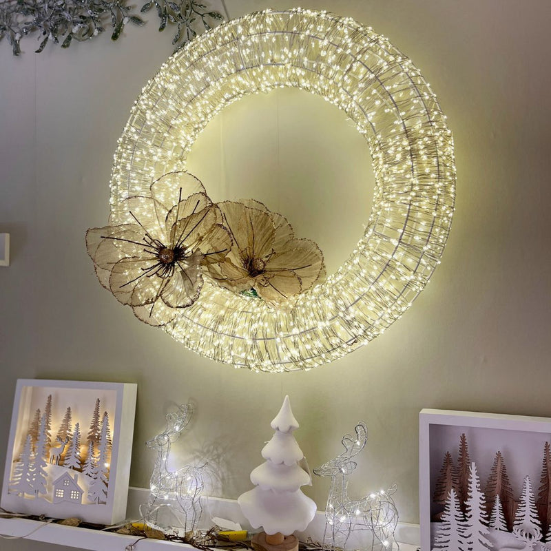 Noma Micro LED Wreath 60cm