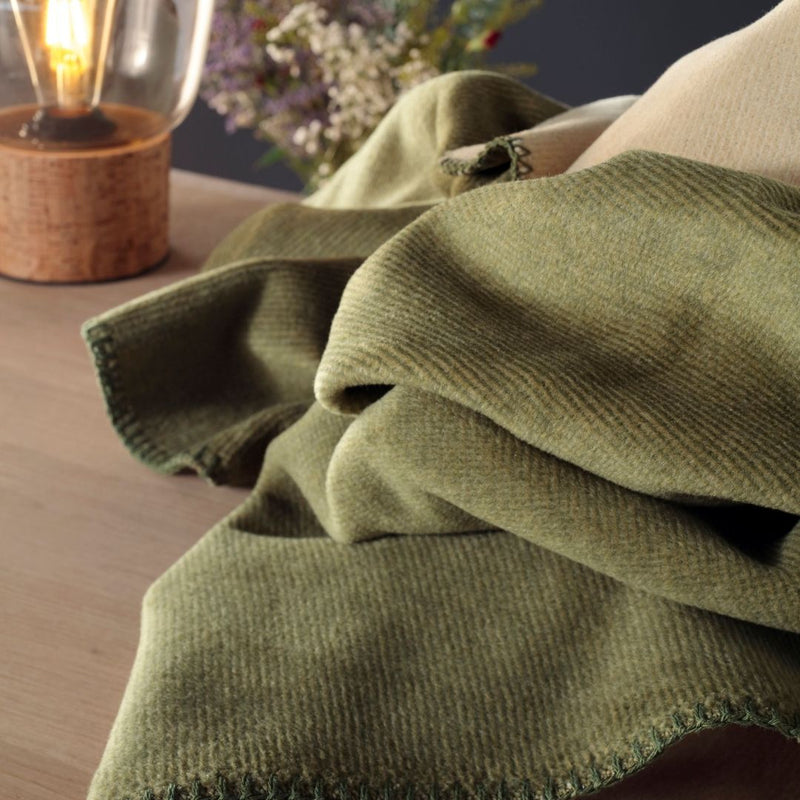 Olive Sahara Throw