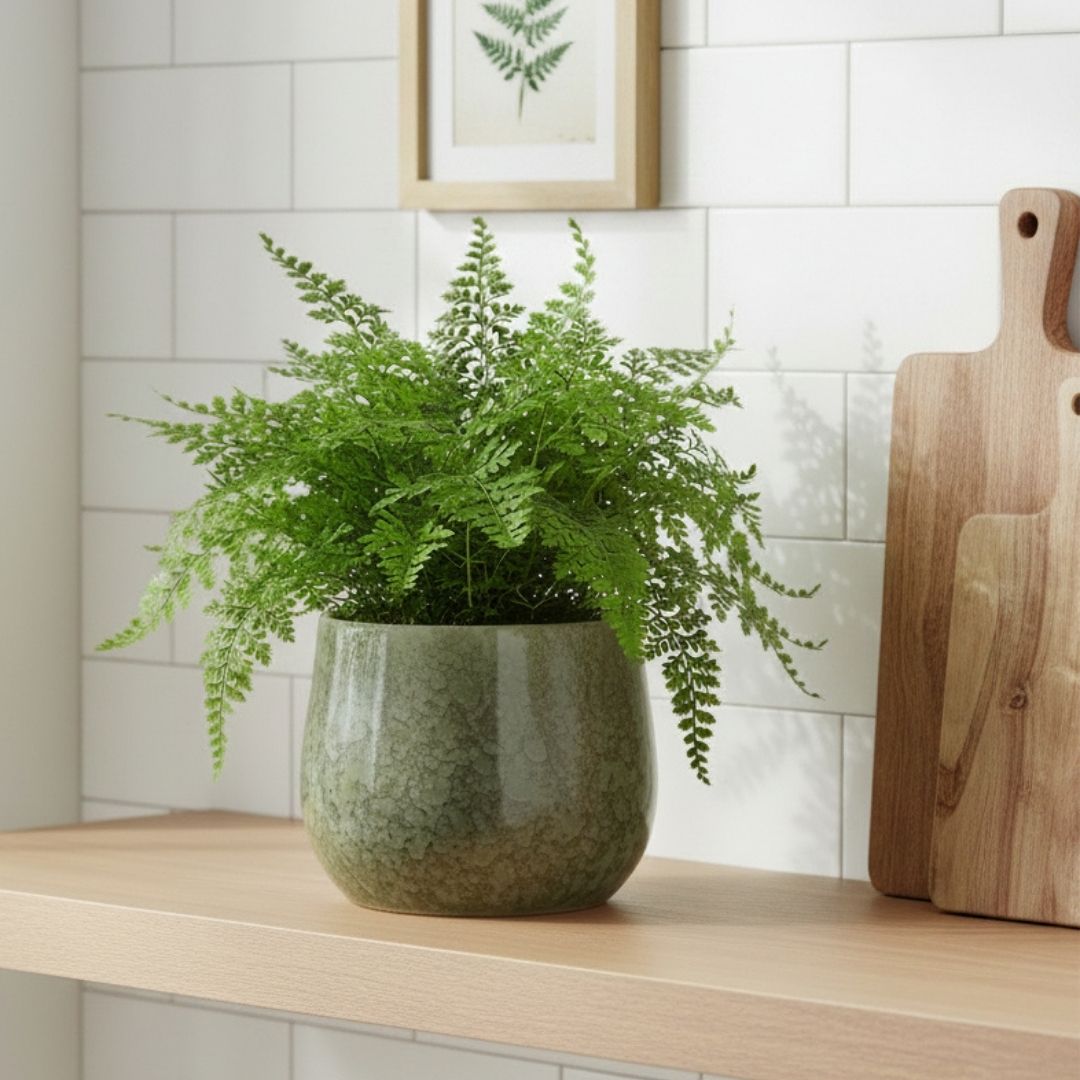 Oliver Pot Round Green