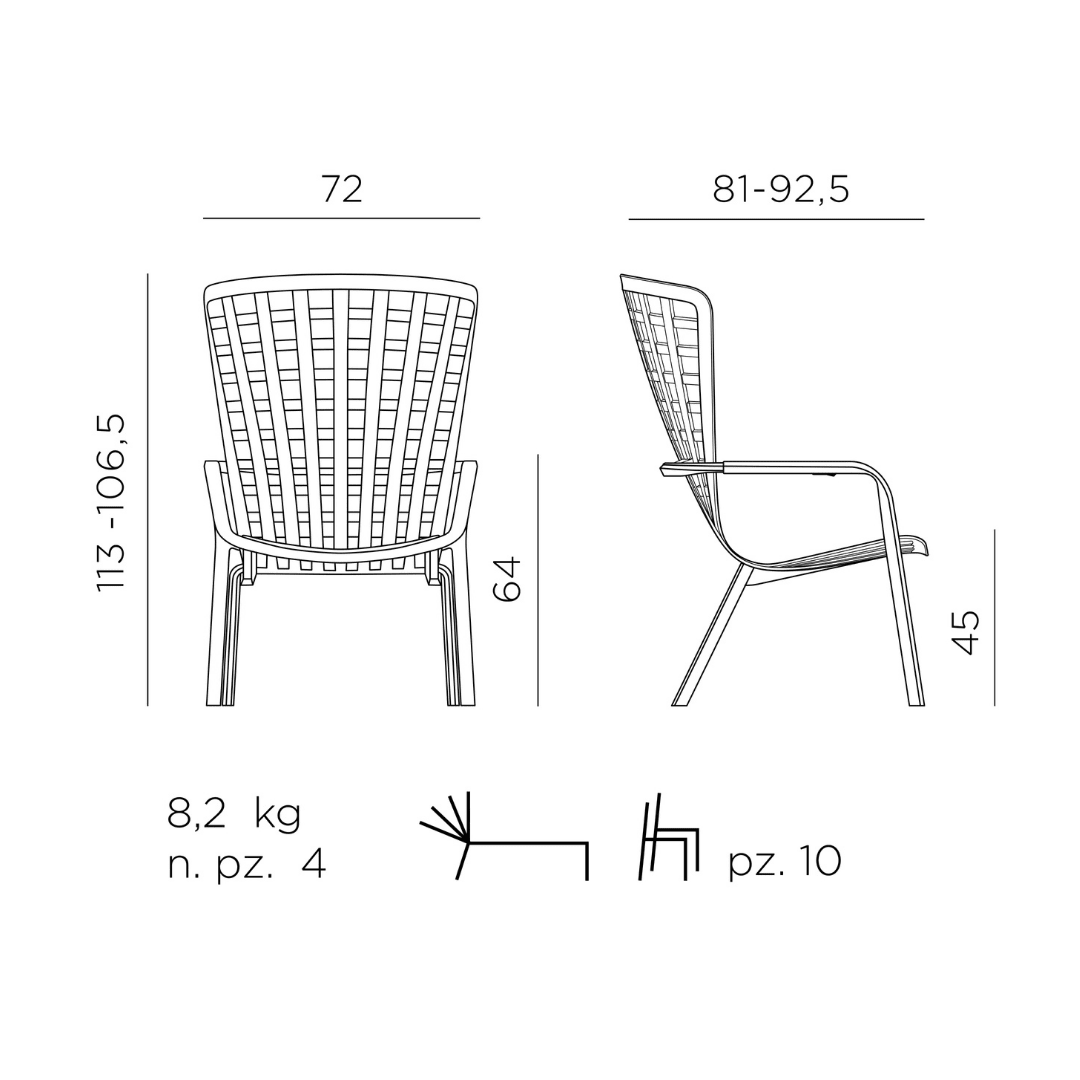 Outdoor Chair Folio - Agave