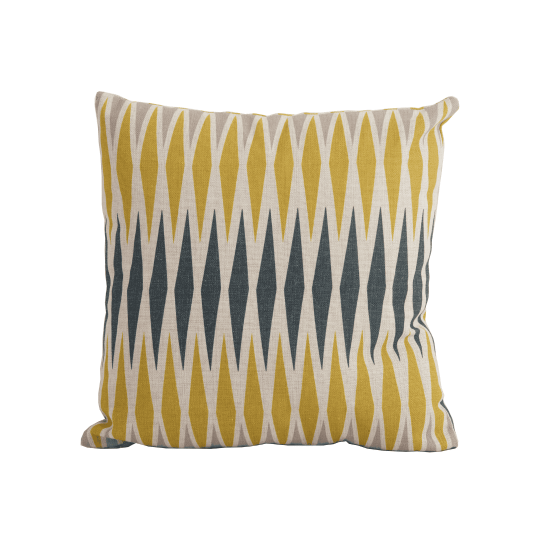 Outdoor Cushion Harlequin Yellow