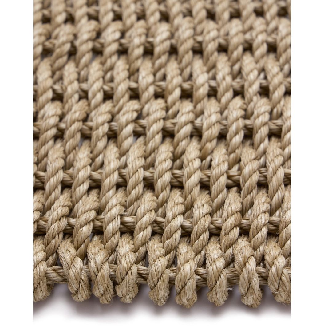 Outdoor Rope Doormat - Sand