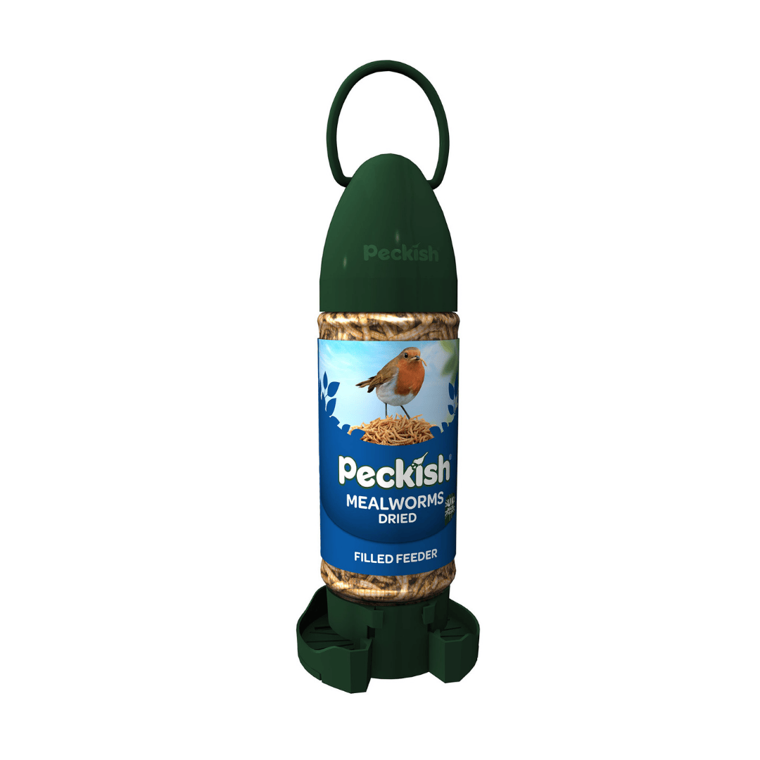 Peckish Mealworms Filled Feeder