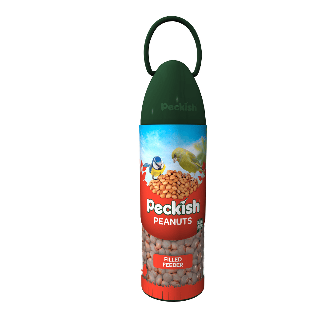 Peckish Peanuts Filled Feeder