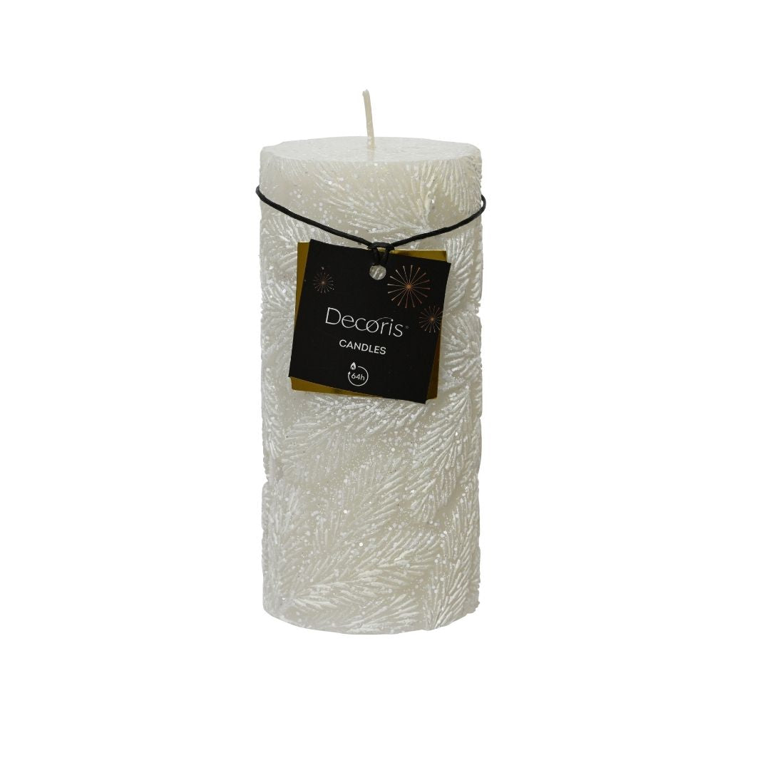Pillar Candle Wax - Snow Winter White