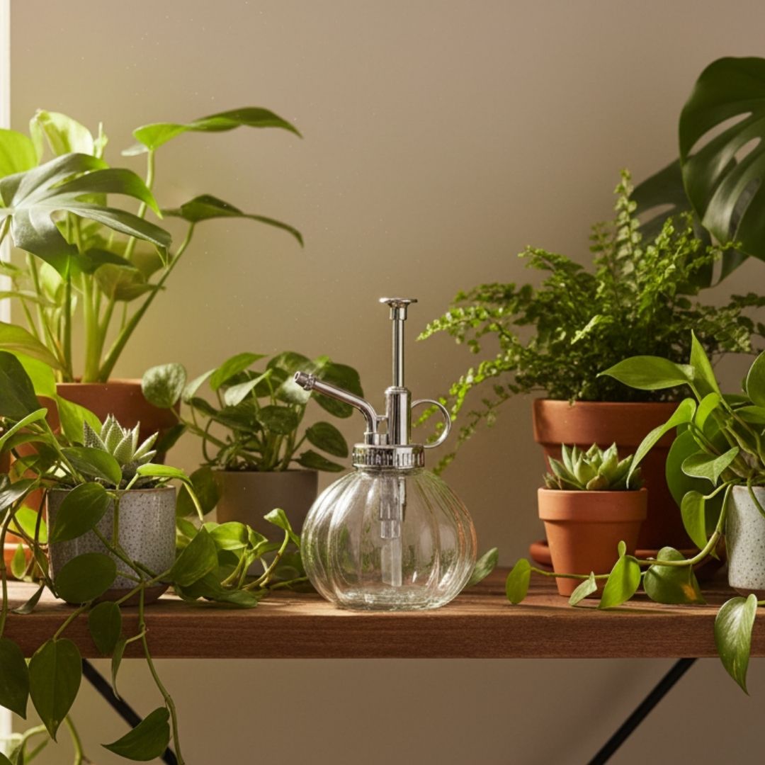 Plant Mister Clear Glass