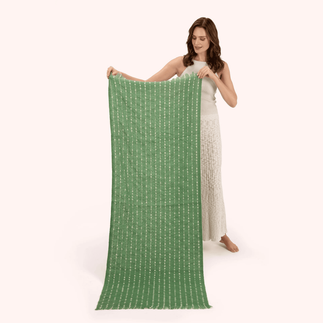 Dakota Cosy Scarf - Olive