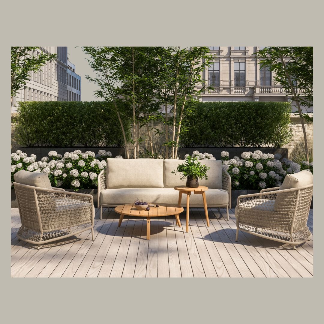 Puccini Lounge Set Luxury Outdoor Furniture by Seasons Outdoor
