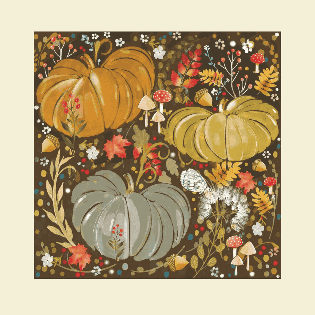 Paper Napkins Pumpkin Aurelia