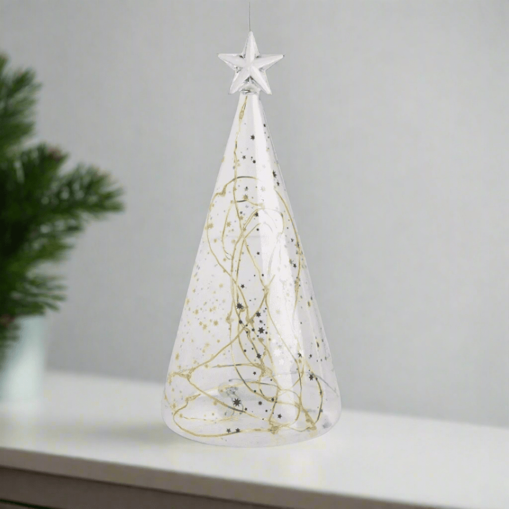 Räder Glass Fir Tree LED - Stars