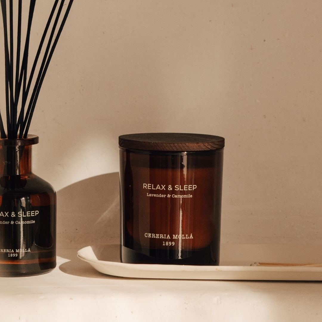 Scented Candle Relax & Sleep - Lavender & Camomile