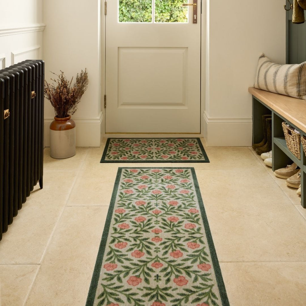 Botanical Rug Runner Botanical Runner Rug 50 x 150cm | Absorbent Hallway Runner