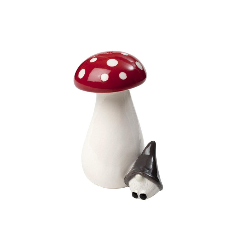 Salt and Pepper Set - Mushrooms With Gnome