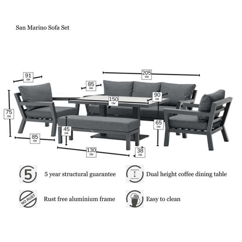 San Marino Sofa Set