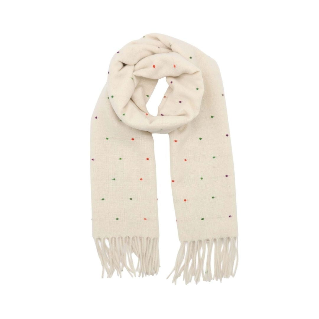 Scarf Dots - Cream