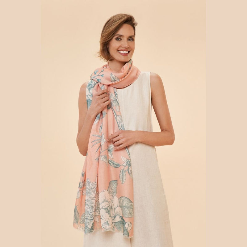 Scarf - Floral Jungle Petal