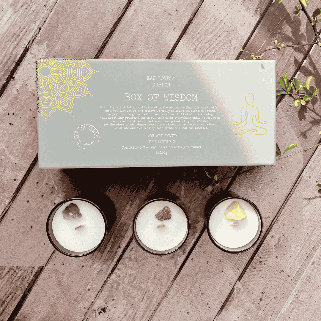 Scented Candle Gift Set - Box of Wisdom