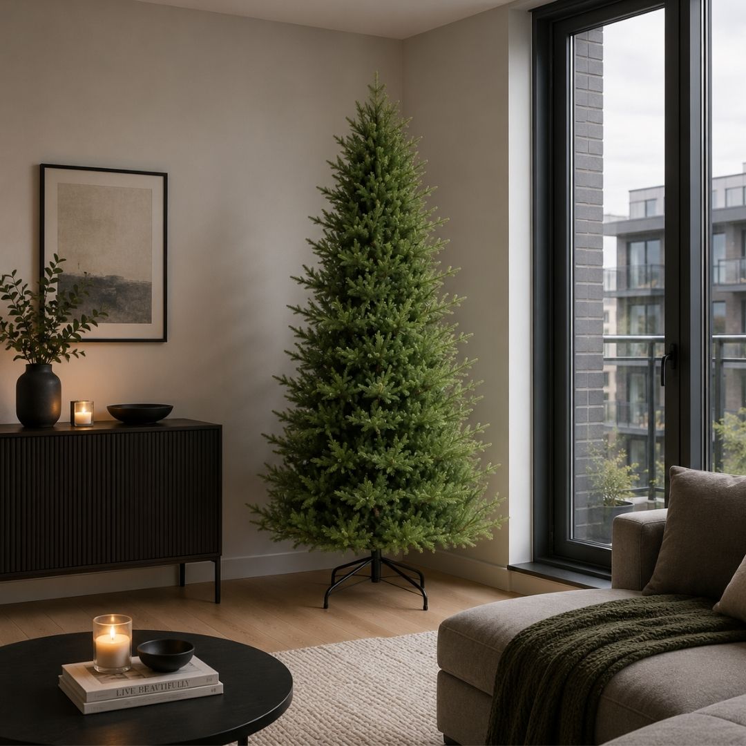 7ft Slim Nottingham Fir Artificial Christmas Tree
