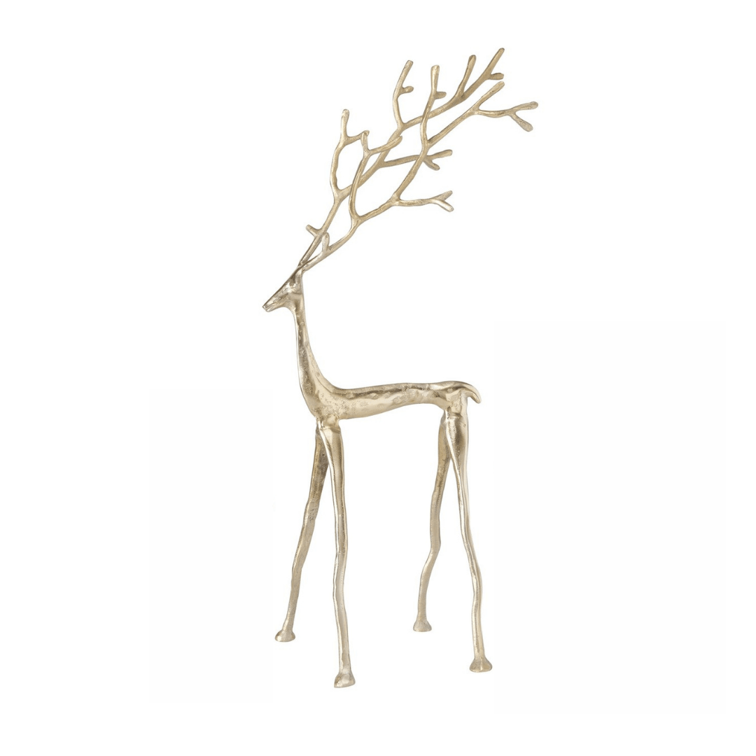 Standing Deer Figurine Frody Gold