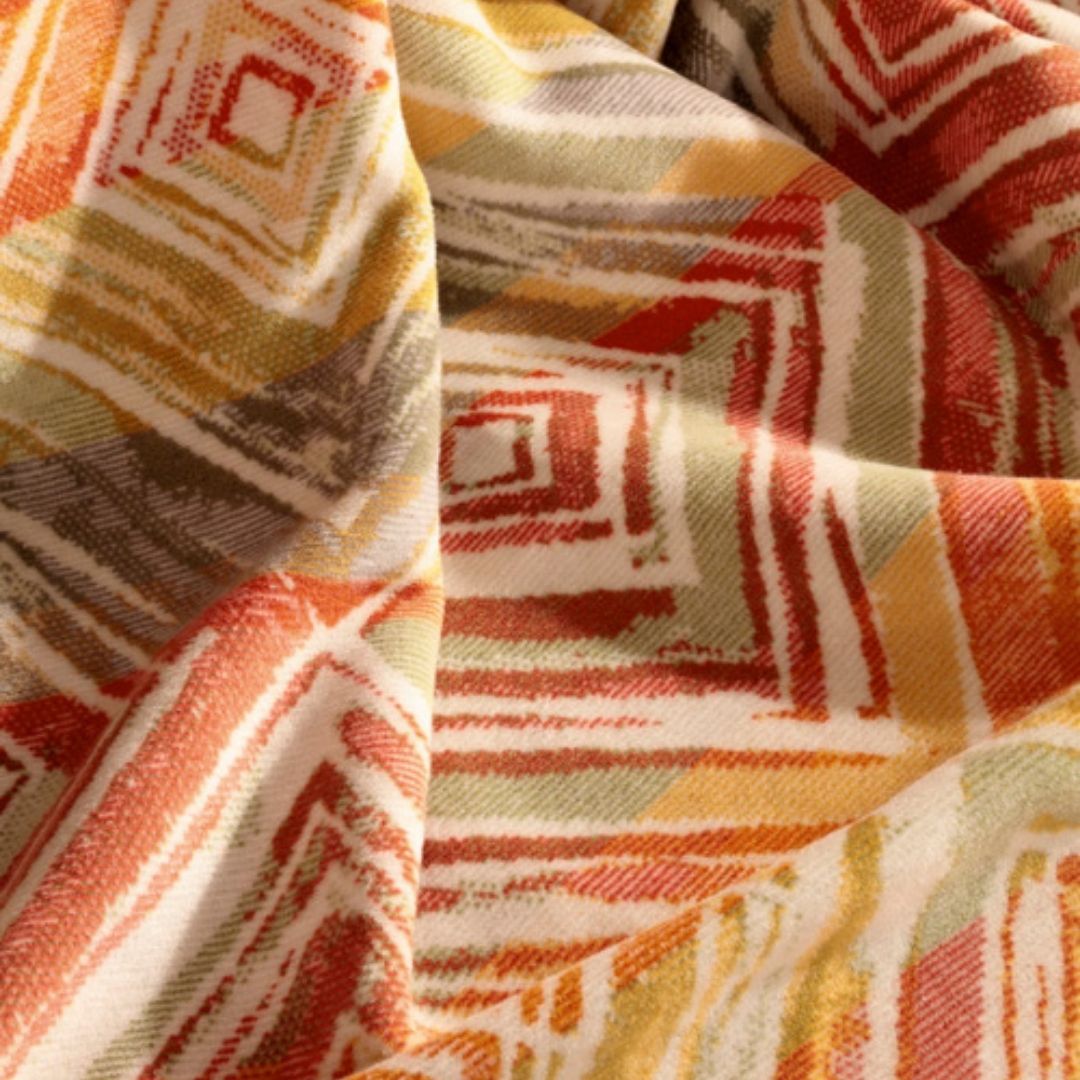 Sunset Diamonds Throw Blanket