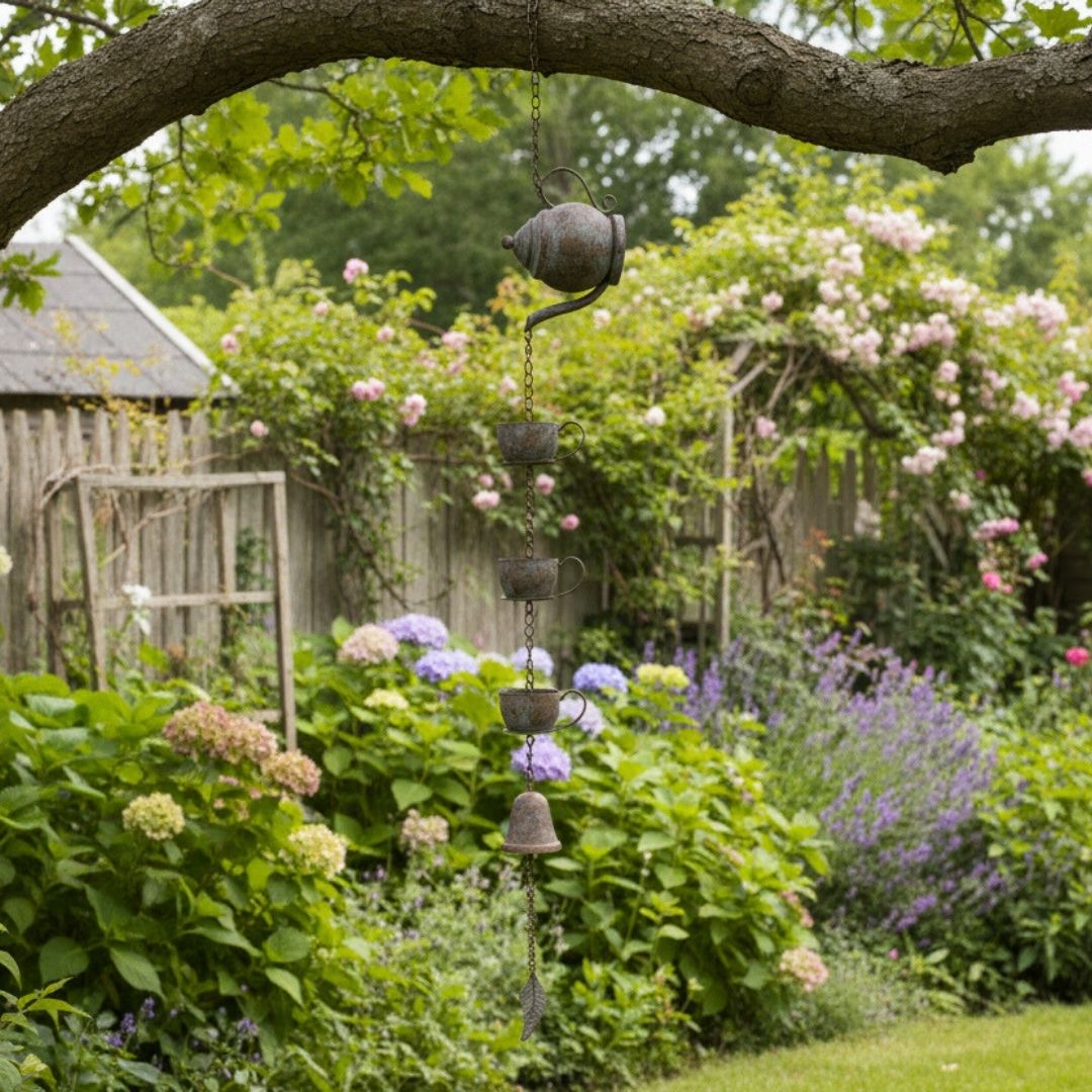 Teapot Rain Chain