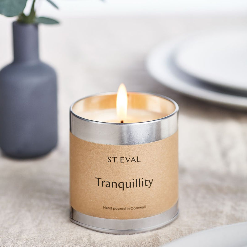 Tranquillity Tin Candle