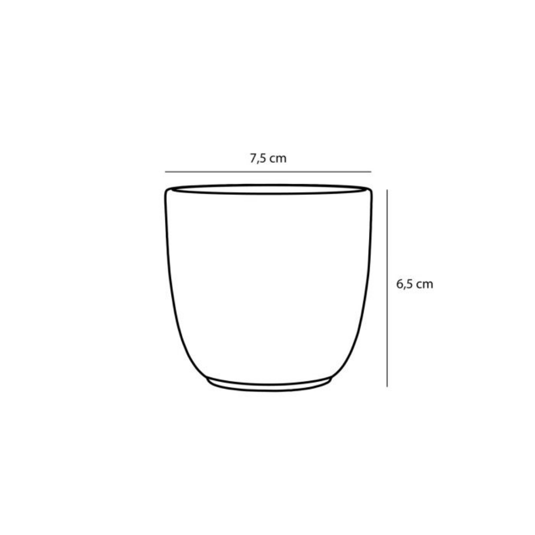 Tusca Pot Round Gold Mini