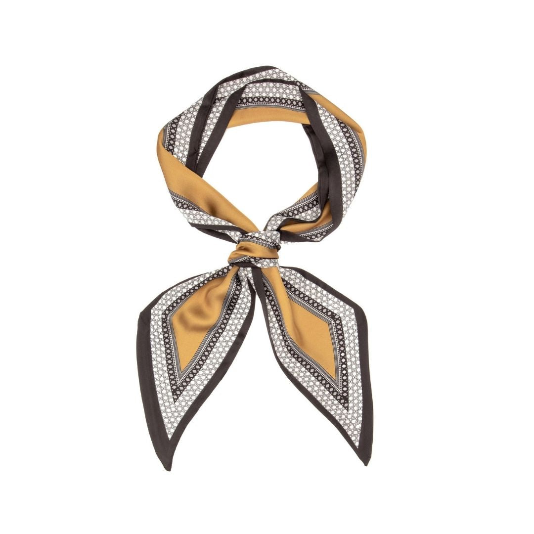 Neck Tie Mustard and Black