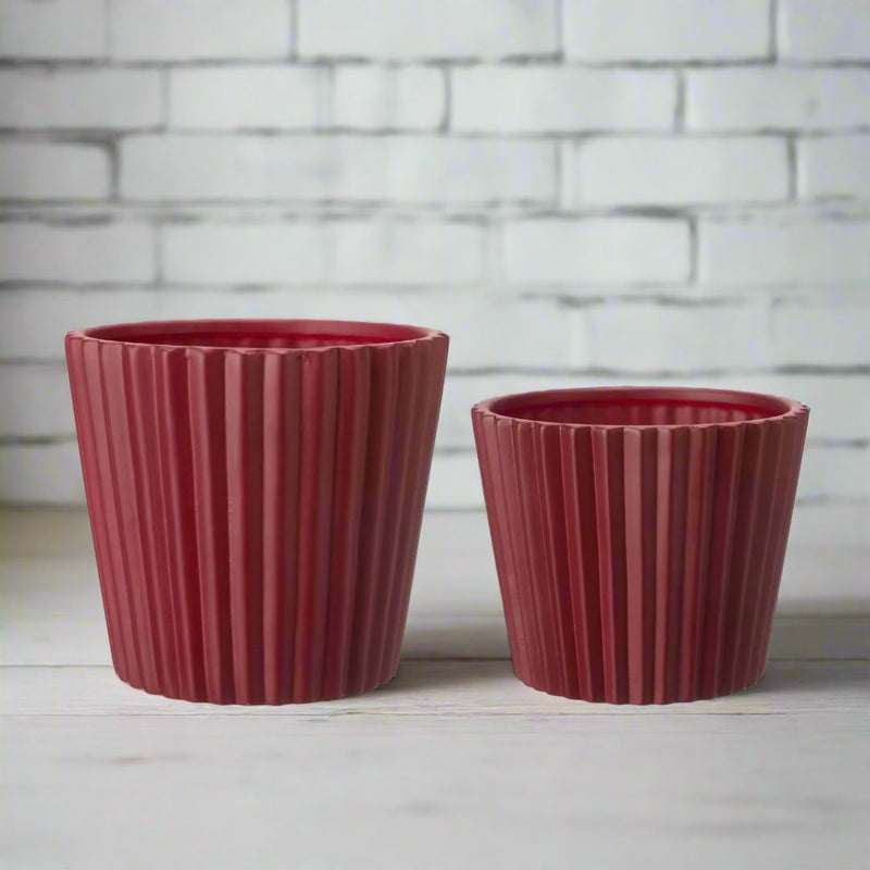 Viveka Pot Red