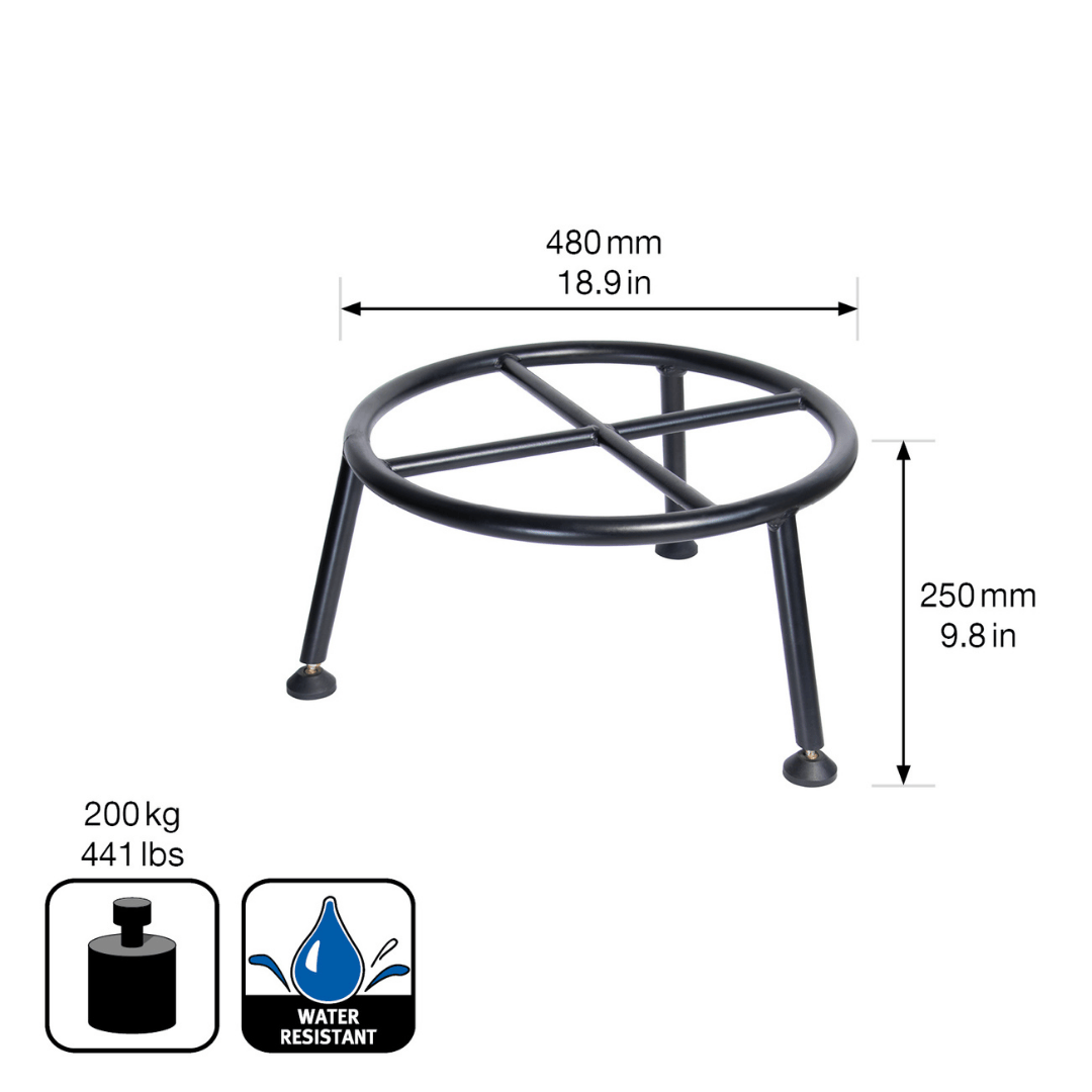 Wagner Plant Stand Black - Heavy Duty