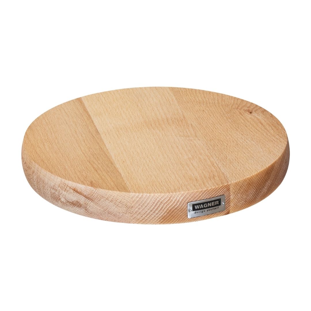 Plant Trolley Indoor Round - Wood