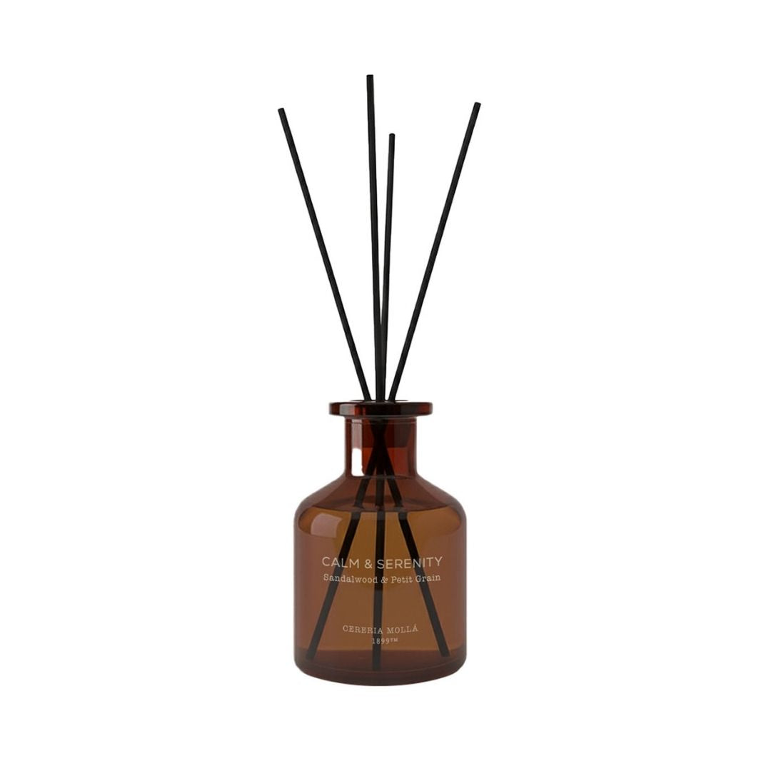 Reed Diffuser Calm & Serenity - Sandalwood & Lime